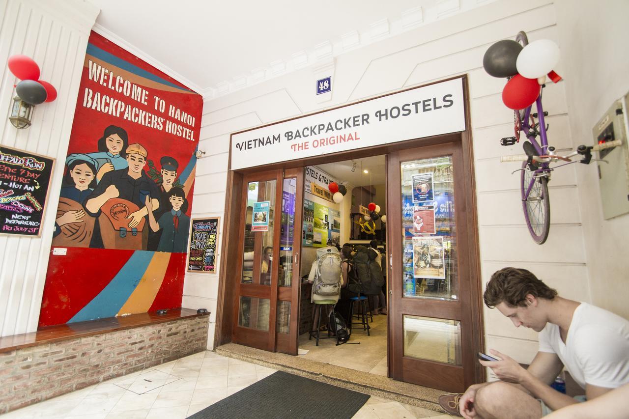 Vietnam Backpacker Hostels - Original Hanoi Exterior foto
